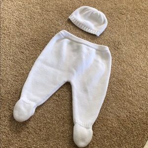 Barney’s New York Knit Pants + Hat